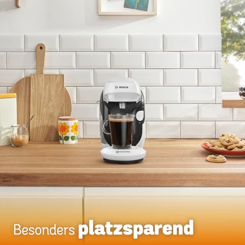 Tassimo Style TAS1104 – Kapselmaschine, über 70 Getränke, INTELLIBREW™, 1400W, Weiss