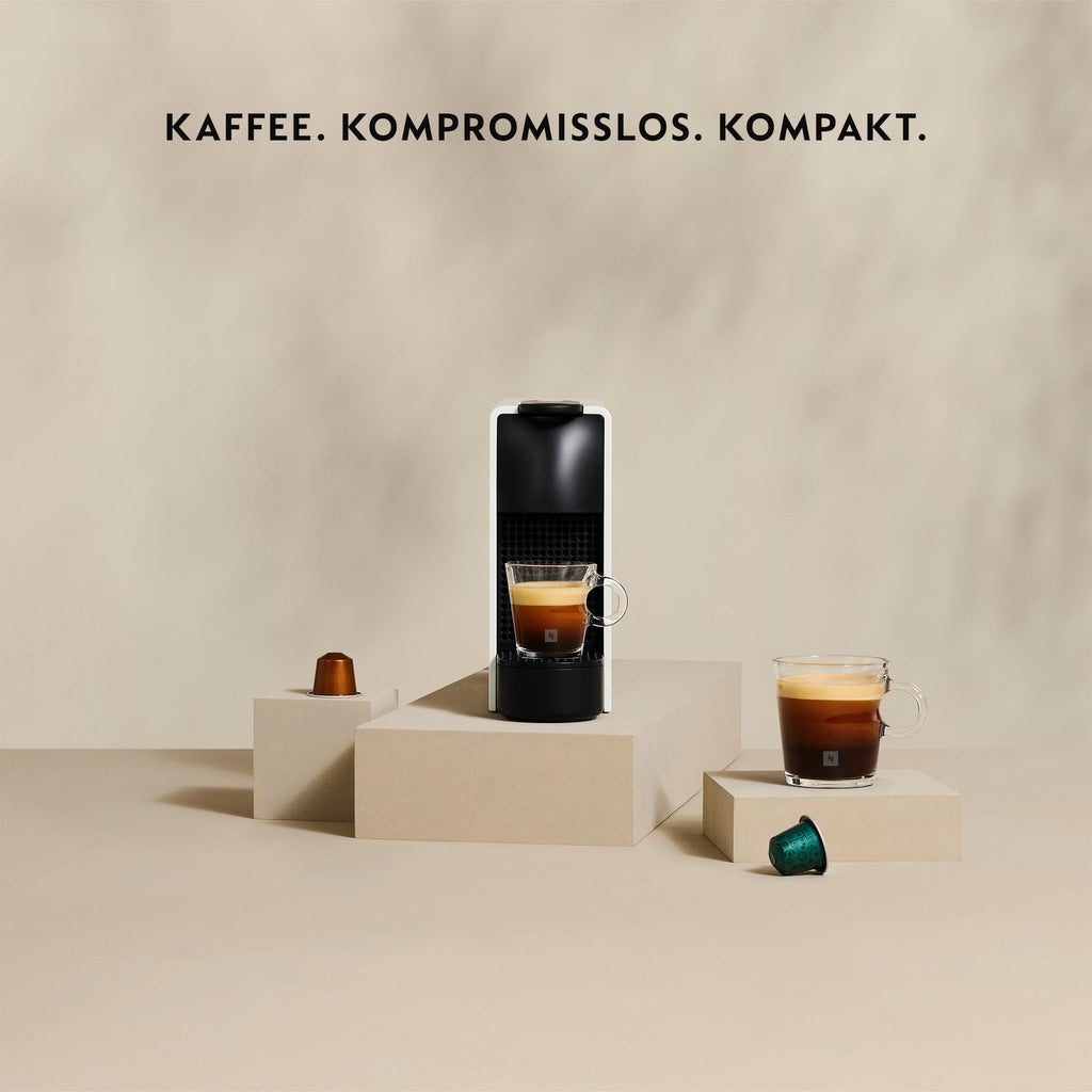 Essenza Mini XN110B – Kapselmaschine, 19 Bar, Ultrakompakt, Grau