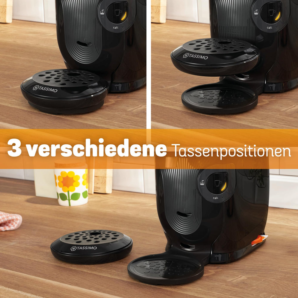 Tassimo Style TAS1102 – Kapselmaschine, über 70 Getränke, INTELLIBREW™, 1400W, Schwarz